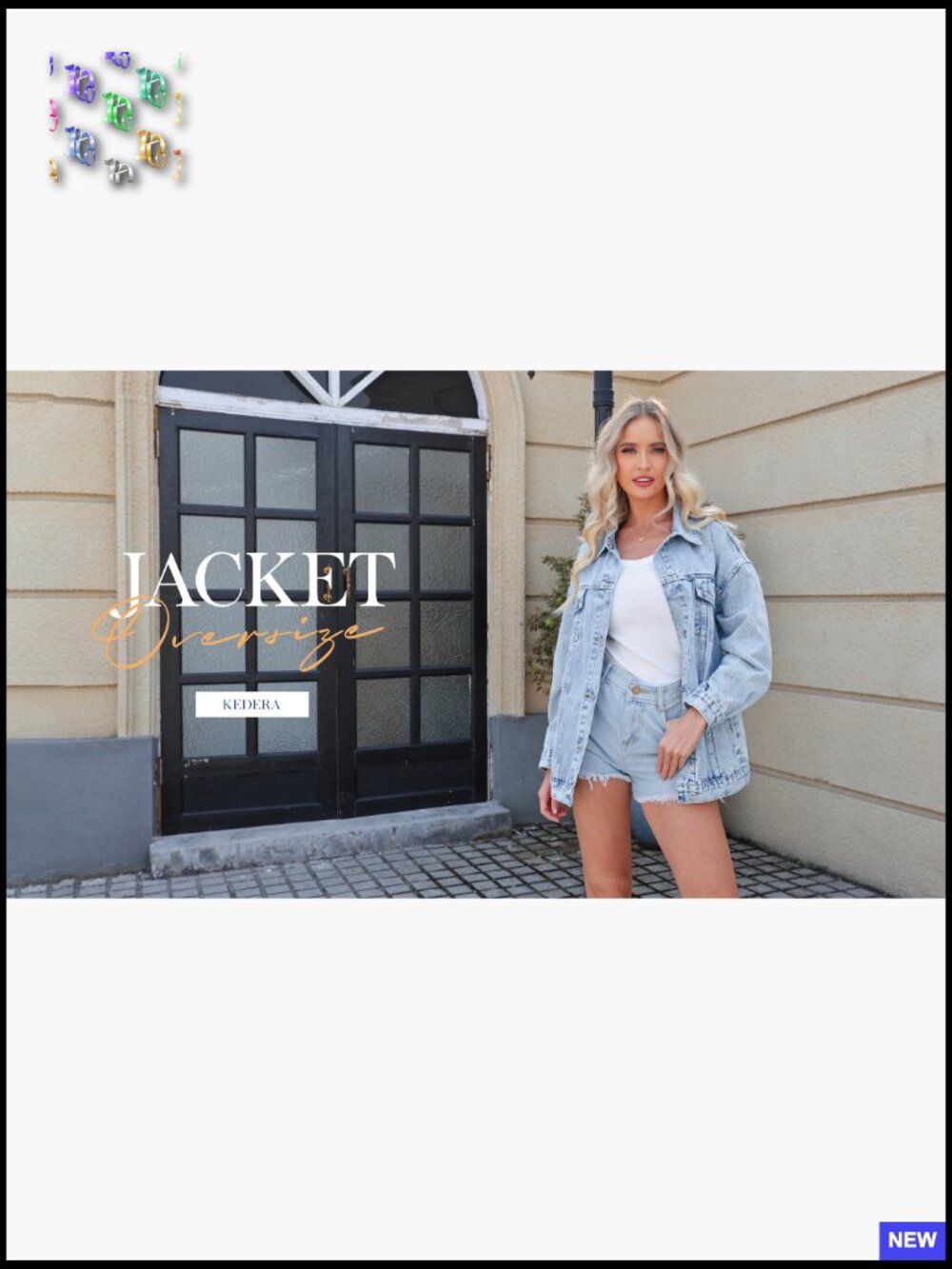 Oversized Denim Trucker Jacket Long Sleeve Button Down Shacket Casual Fall Coat - Picture 7 of 7